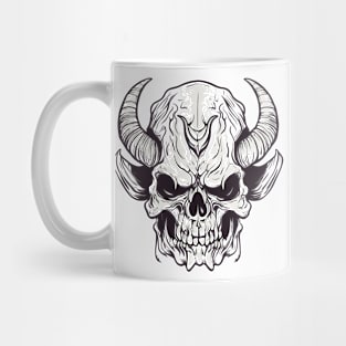 Demon Skull Mug